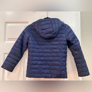 Lands Ends Down Alternative Hooded Jacket. Kids size Medium